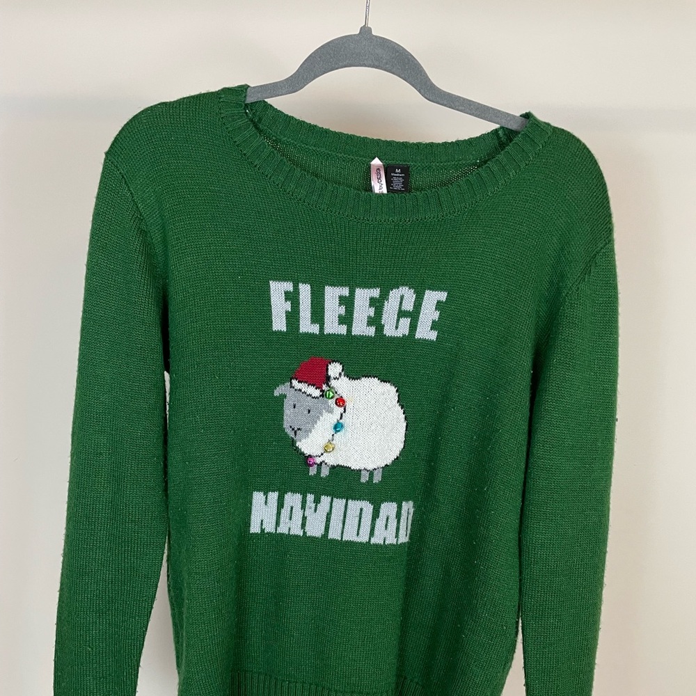 Fleece Navidad Ugly Christmas Sweater